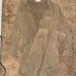 Bella Dahl Casual Green Jumpsuit